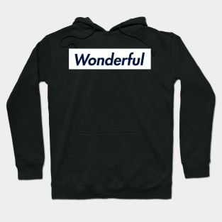 SUPER LOGO WONDERFUL Hoodie